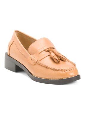 SILENT D Leather Lauren Loafers